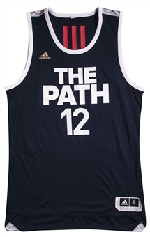 2017 Zion Williamson Game Worn US Select Adidas "The Path" Team USA Jersey (MEARS A10)